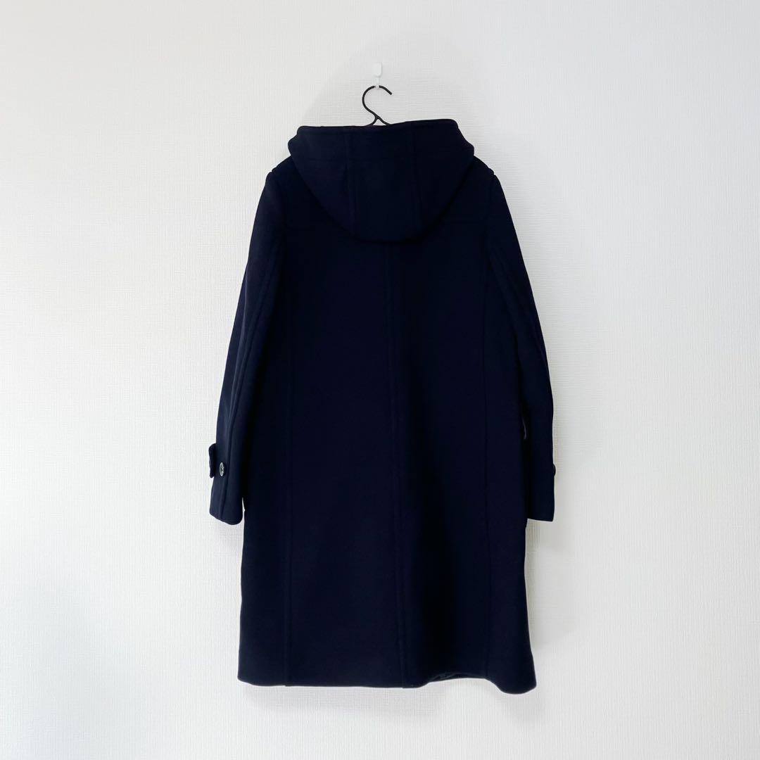 値札あり　グリーンレーベルリラクシング　ダッフル ロング コート　ネイビー　紺