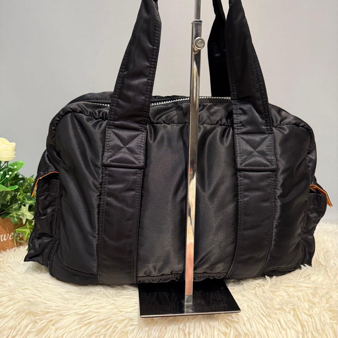 希少【極美品】PORTER TANKER DUFFLE BAG(L) ブラック