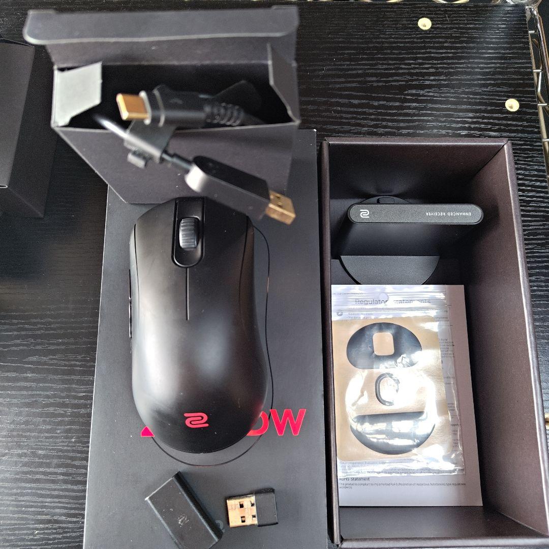 BenQ ZOWIE ZA13-DW ワイヤレスマウス 本体