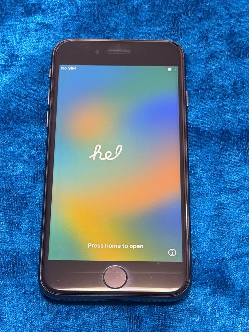 iPhone8 64GBスペースグレイ SIMロックなし バッテリー容量100%