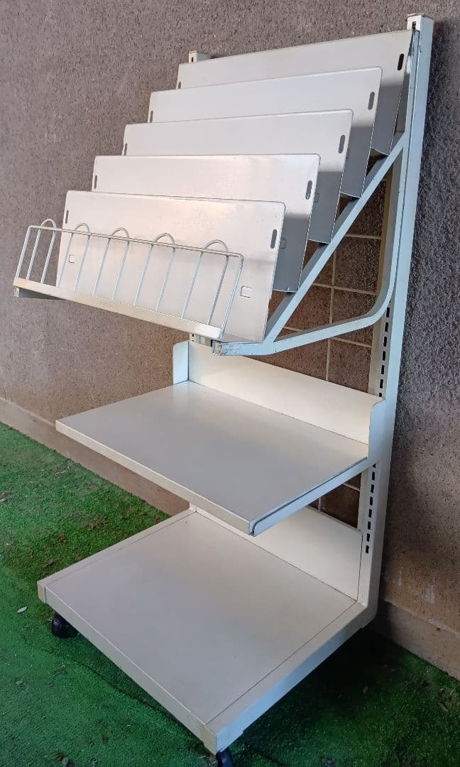 マガジンスタンド 雑誌スタンド コンビニ·売店用 店舗什器 マガジンラック