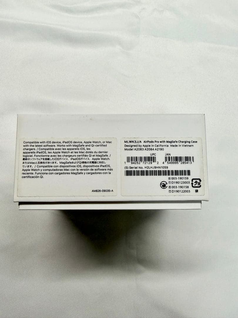 AirPodsPro 第1世代　【付属品あり】MLWK3J/A
