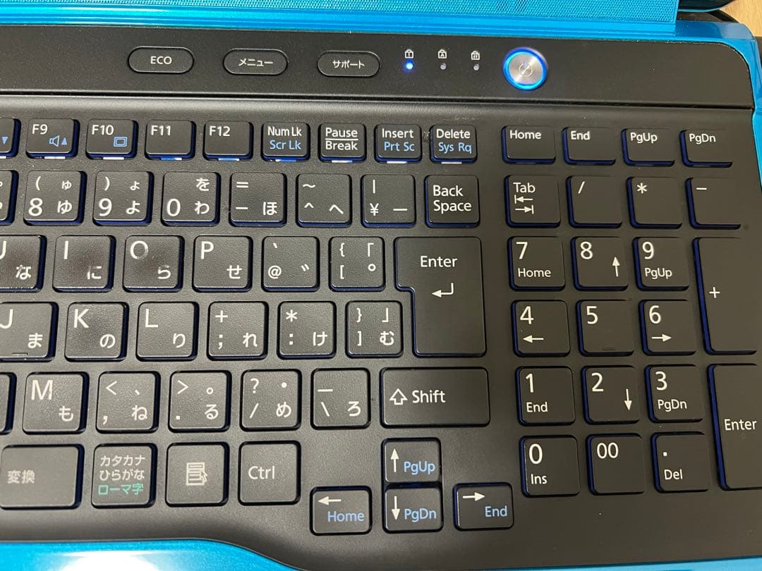 Fujitsu LIFEBOOK 青ノートPC 本体