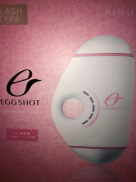 30万回フラッシュ 光脱毛器 エッグショット キヌージョ