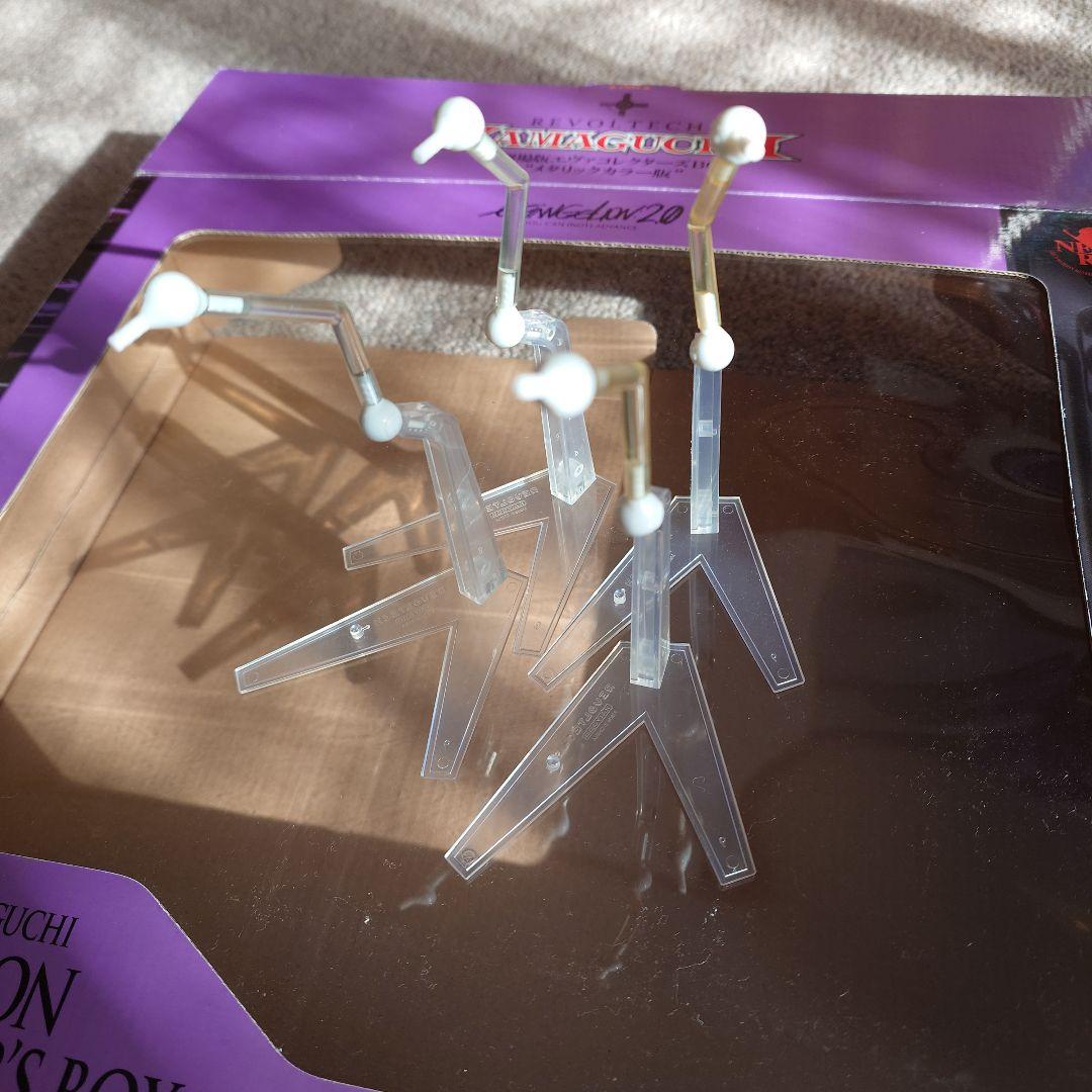 新劇場版エヴァコレクターズBOX　メタリックカラー版　パーツ完品　箱角に損傷あり