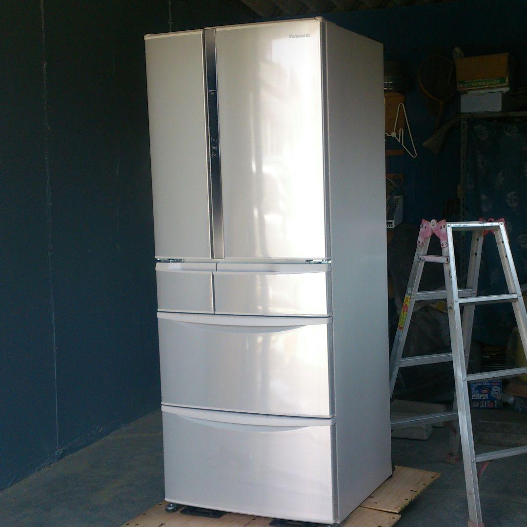 Panasonic 冷蔵庫 塗装しました NR-FVF452-WH