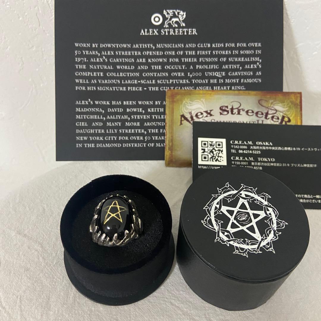 新品■14万ALEXSTREETER 18k STAR HellfireRing