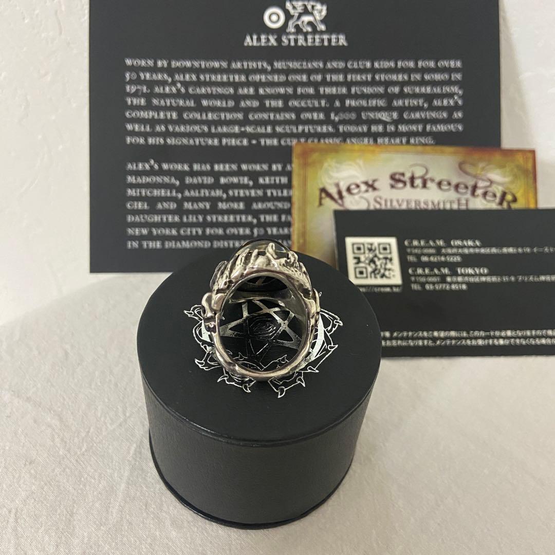 新品■14万ALEXSTREETER 18k STAR HellfireRing
