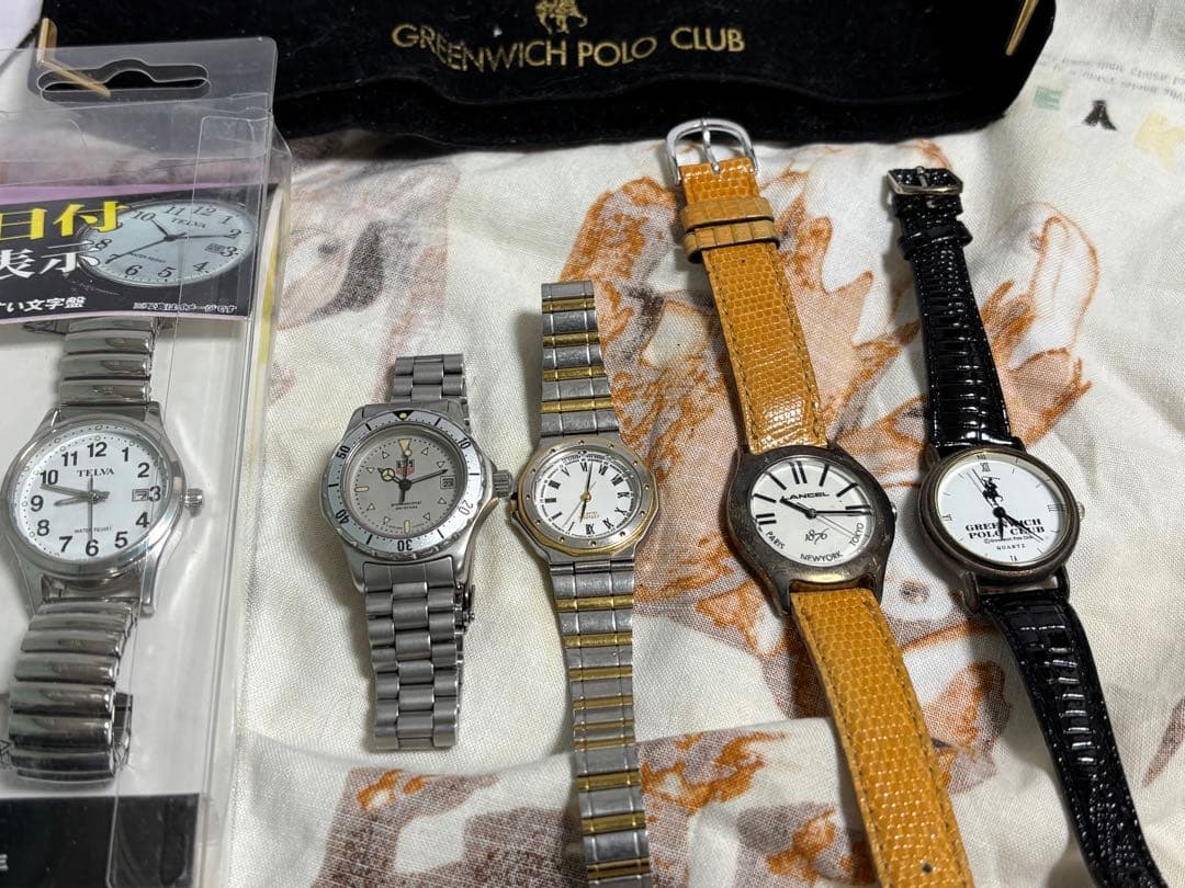 T*C様 女性時計ジャンクタグホイヤーGREENWICH POLO CLUB L