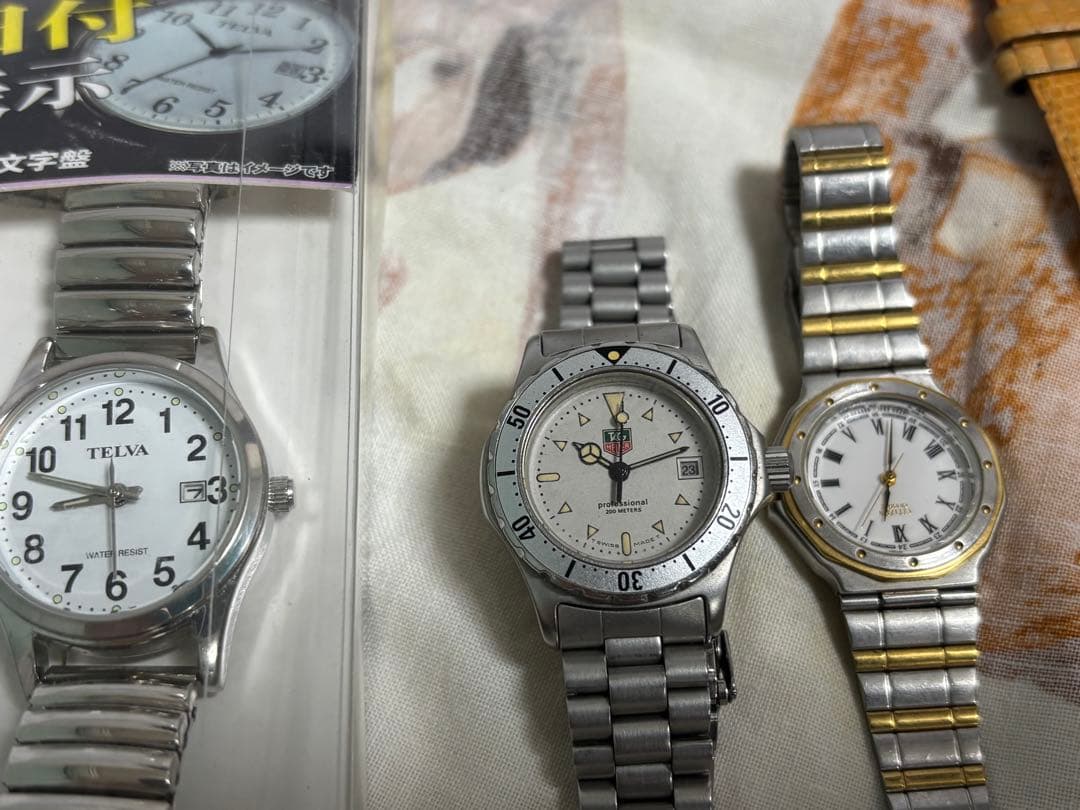 T*C様 女性時計ジャンクタグホイヤーGREENWICH POLO CLUB L