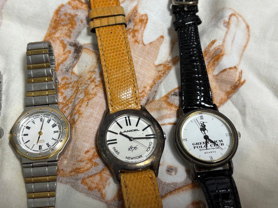 T*C様 女性時計ジャンクタグホイヤーGREENWICH POLO CLUB L