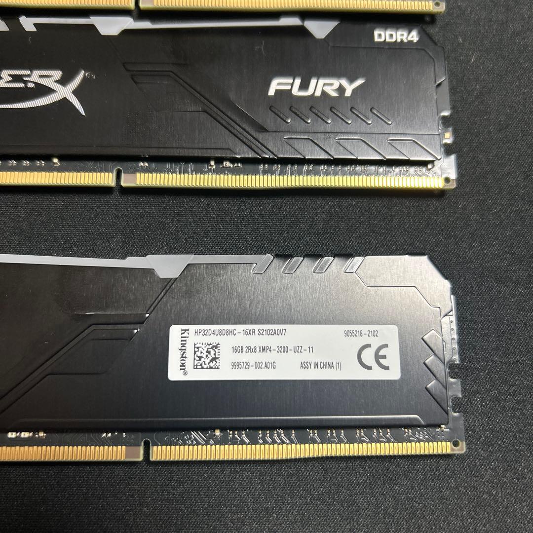 Naka　HyperX Fury DDR4 16GB×4枚セット