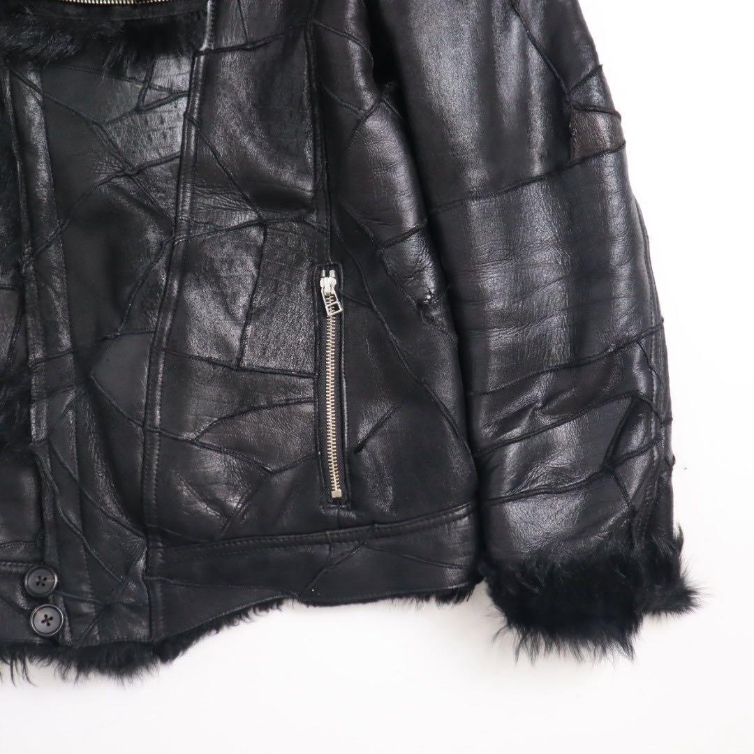 tornado mart y2k archive ツギハギ ムートン ライダース