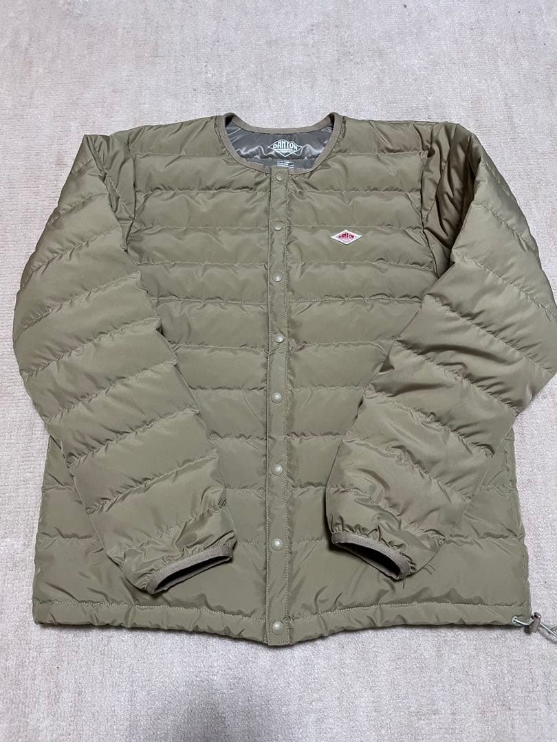 ダントン インナーダウン M サンドベージュ