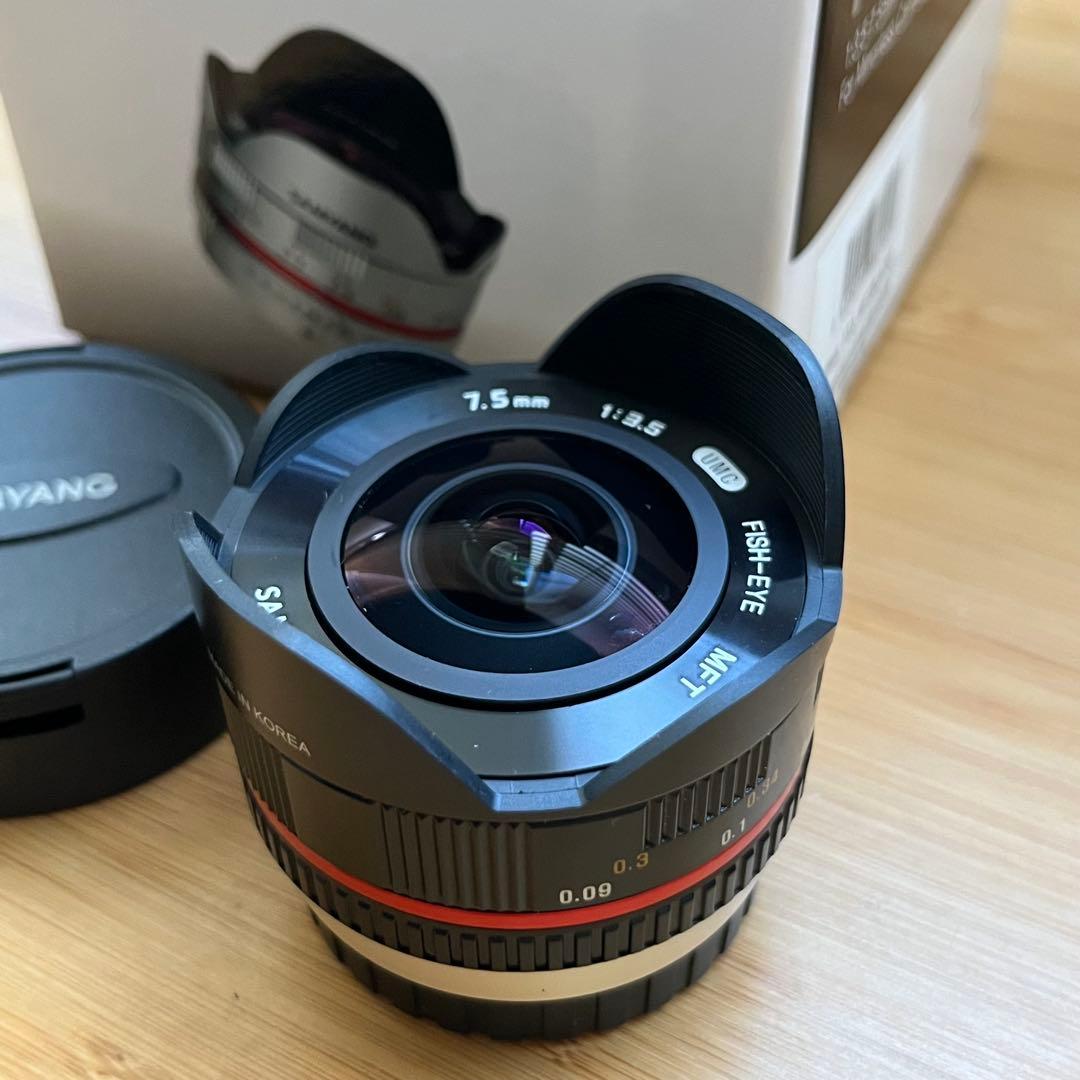 Samyang F3.5/7.5mm フィッシュアイレンズ