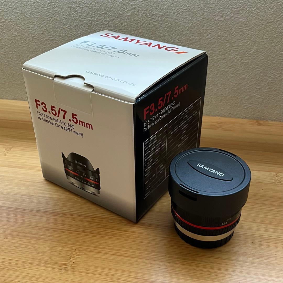 Samyang F3.5/7.5mm フィッシュアイレンズ