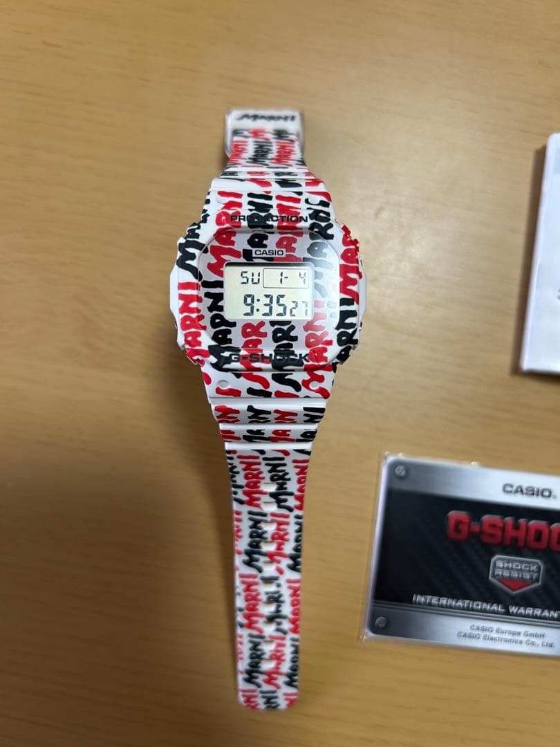 Marni x G-SHOCK 時計 希少 限定モデル 正規品