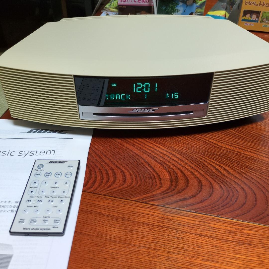 Bose Wave Music System美品完動品純正リモコン電源コード取説