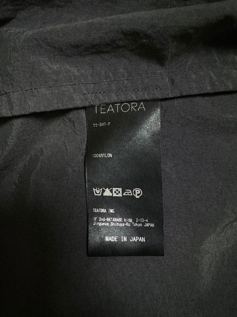トップス TEATORA CARTRIDGE SHIRT PACKABLE