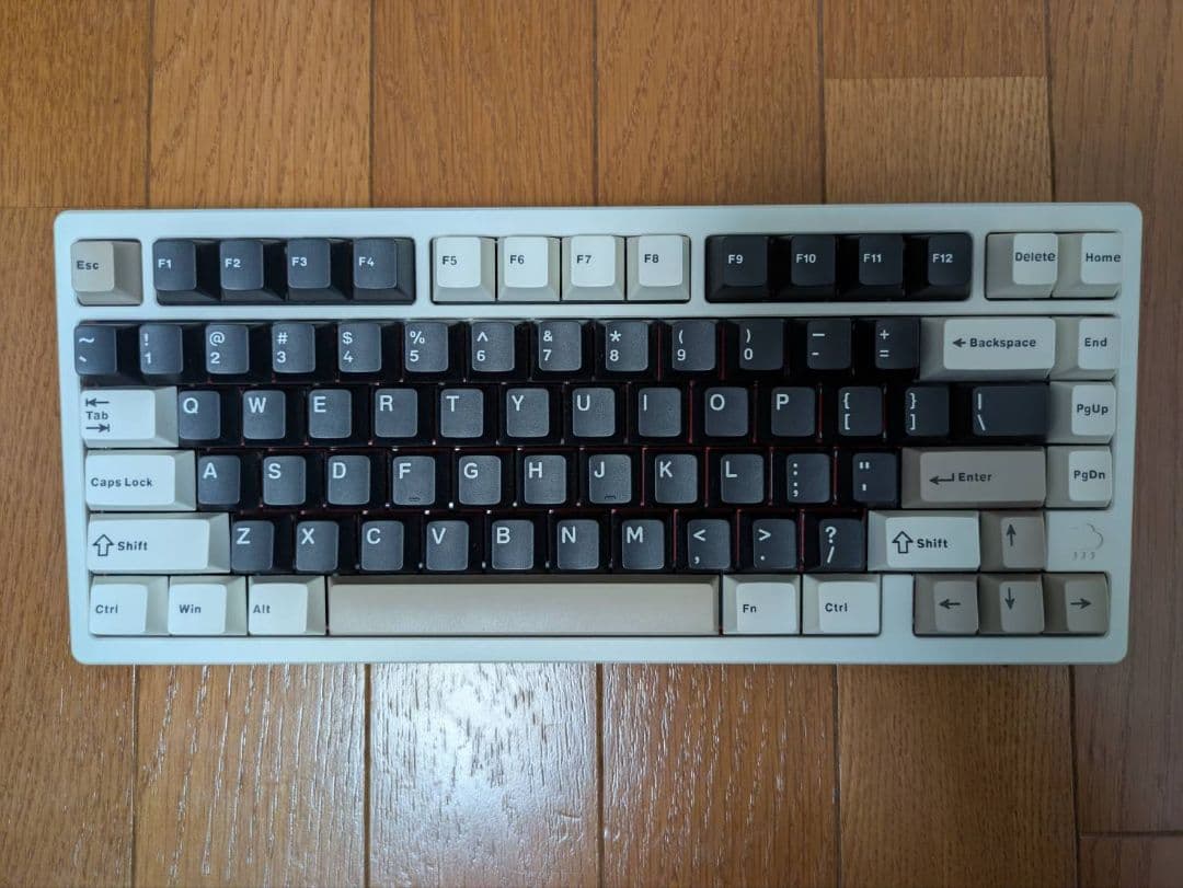 RAINY75PROホワイト キーボード 本体+周辺備品