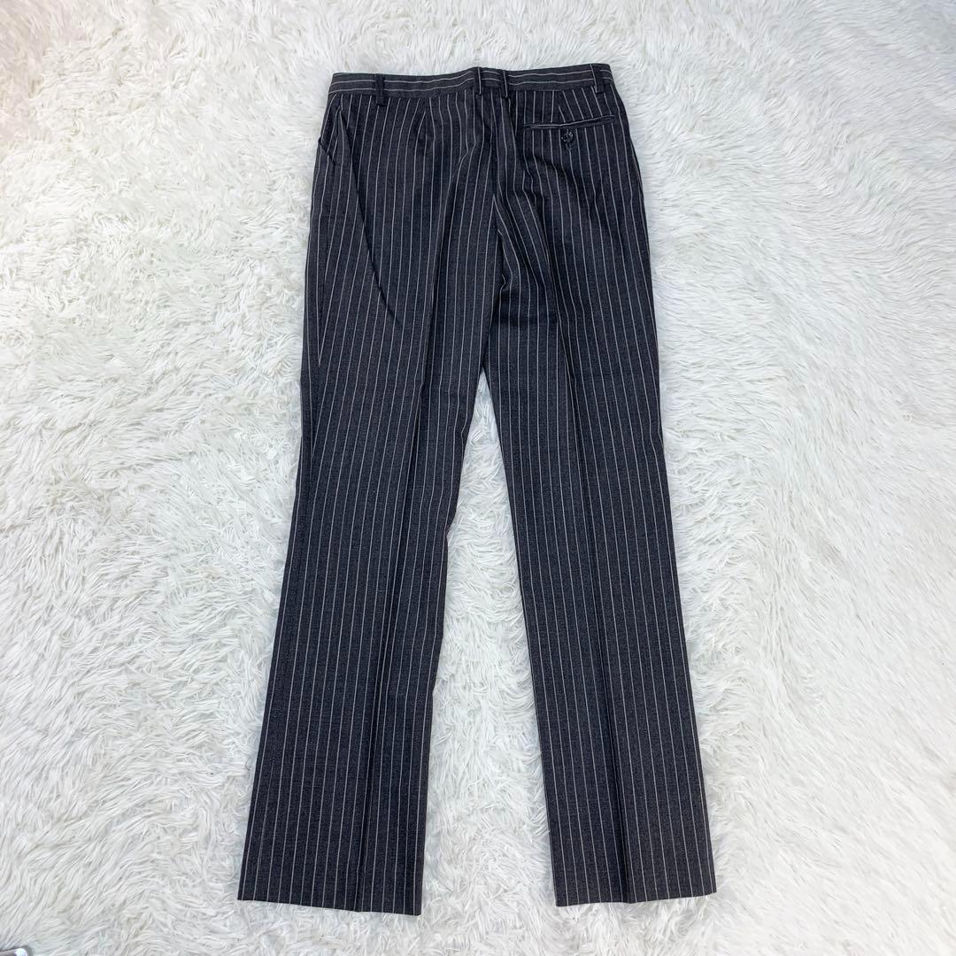 D&G ディーアンドジー ウール混 ピンストライプ セットアップ 正規品認証