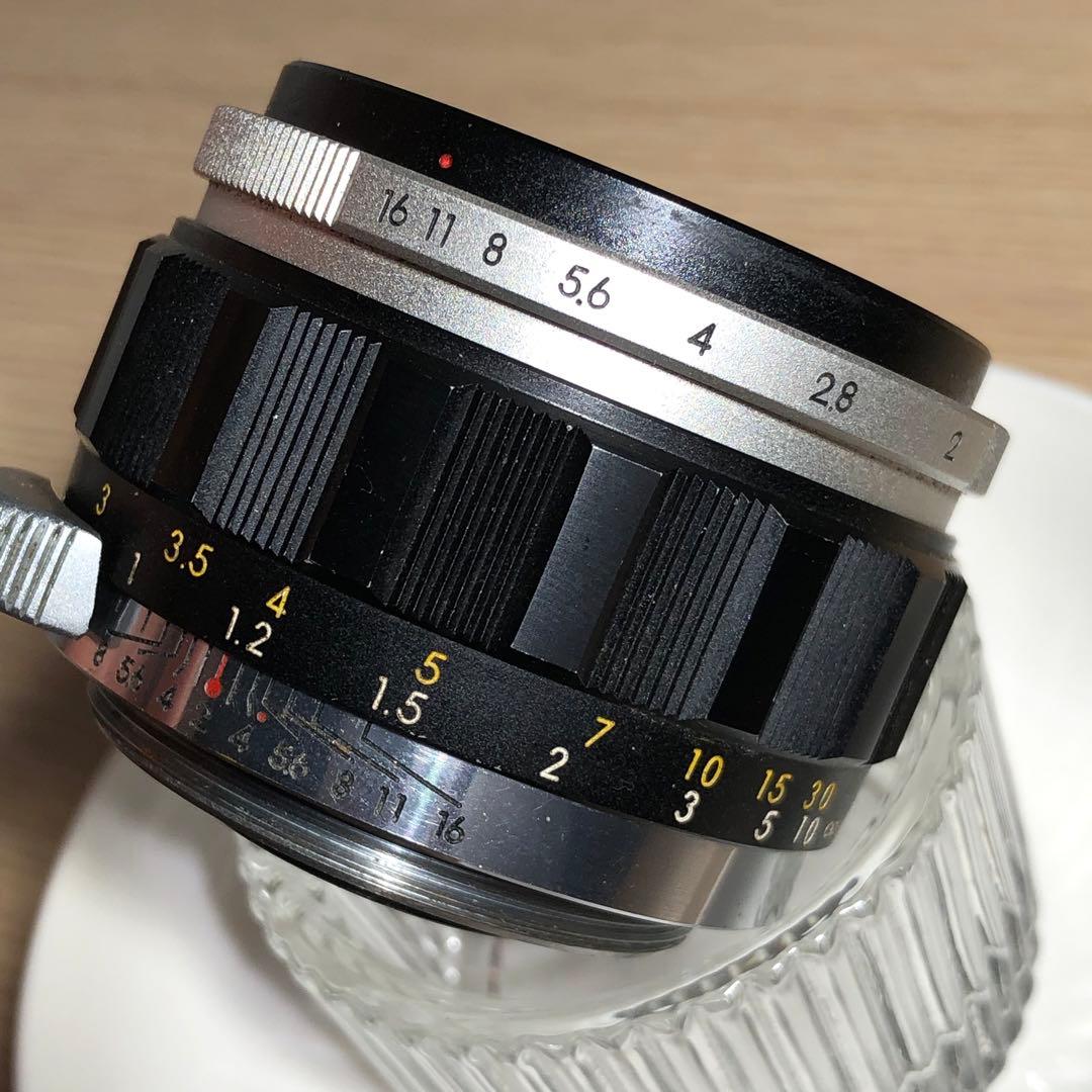 yashica AUTO YASHINON 5cm f2 m42マウント