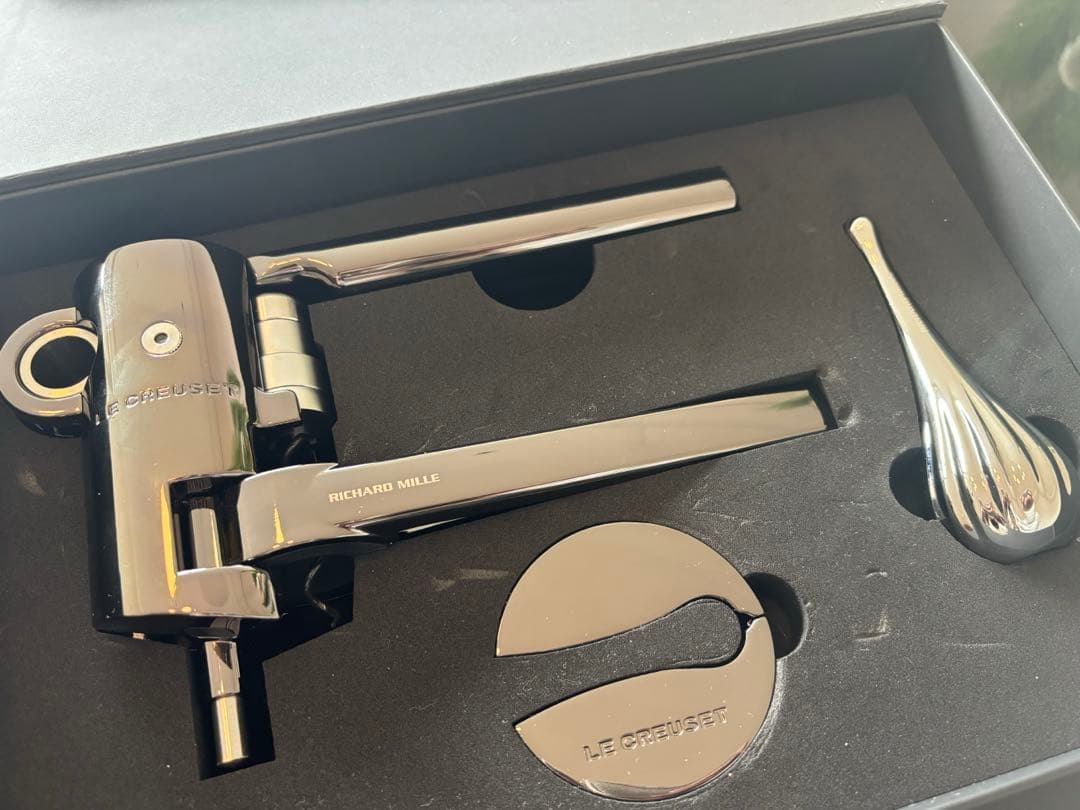 【レア】リシャールミル　LE CREUSETコラボ　ワインオープナー　ノベルティ