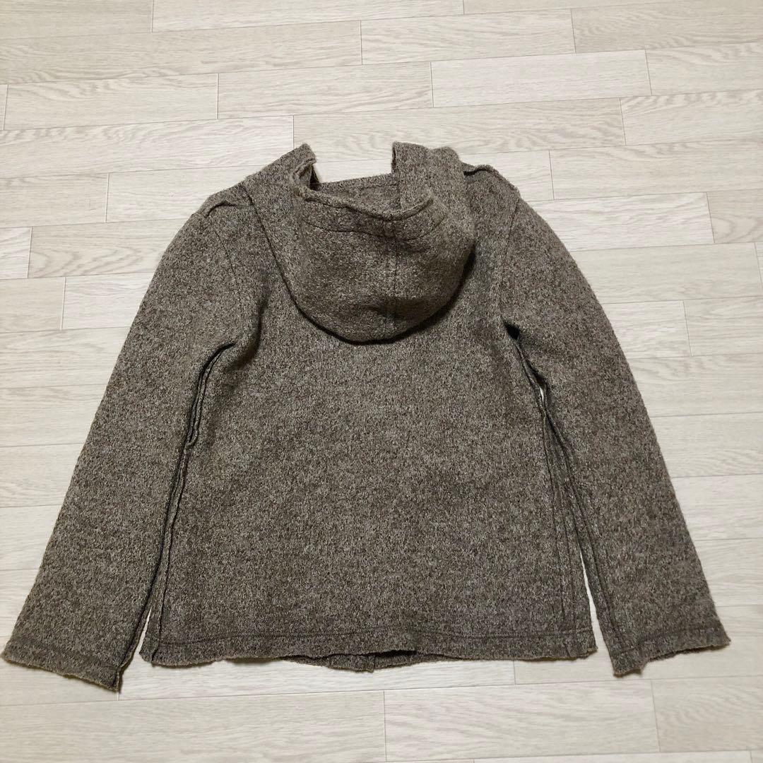 tricot COMMEdesGARCONS ダッフルコート　縮絨ウール　モカ