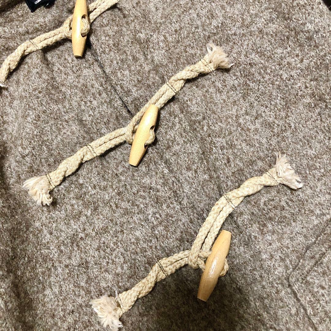 tricot COMMEdesGARCONS ダッフルコート　縮絨ウール　モカ