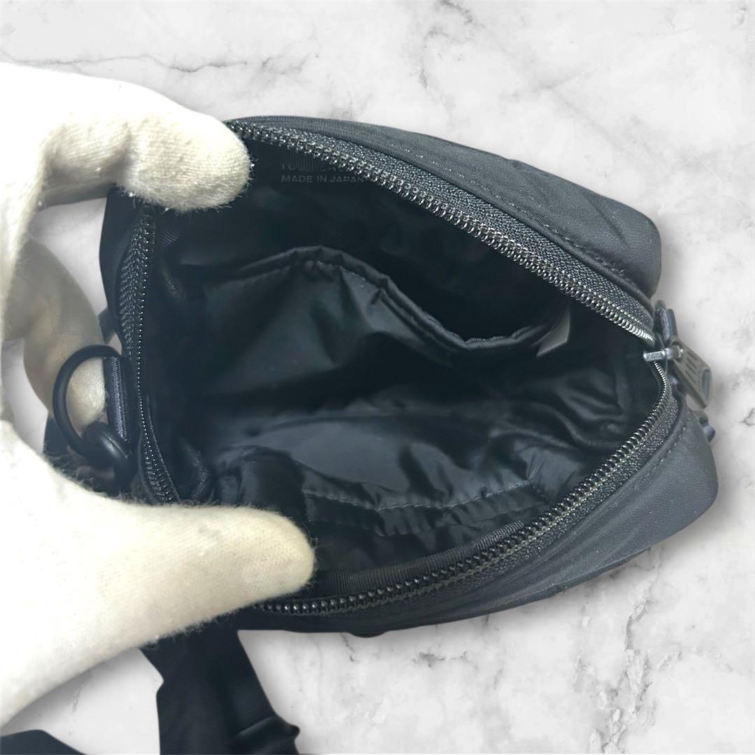 【希少】極美品 PORTER SENSES ショルダーバッグ　ポーチ　ブラック
