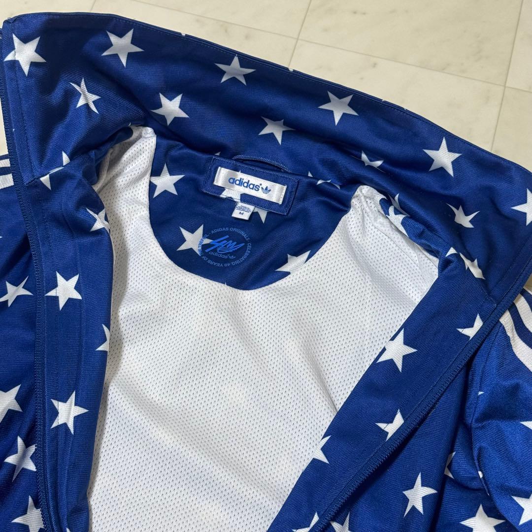４０周年限定　adidas originals　トラックジャケット　星柄　M
