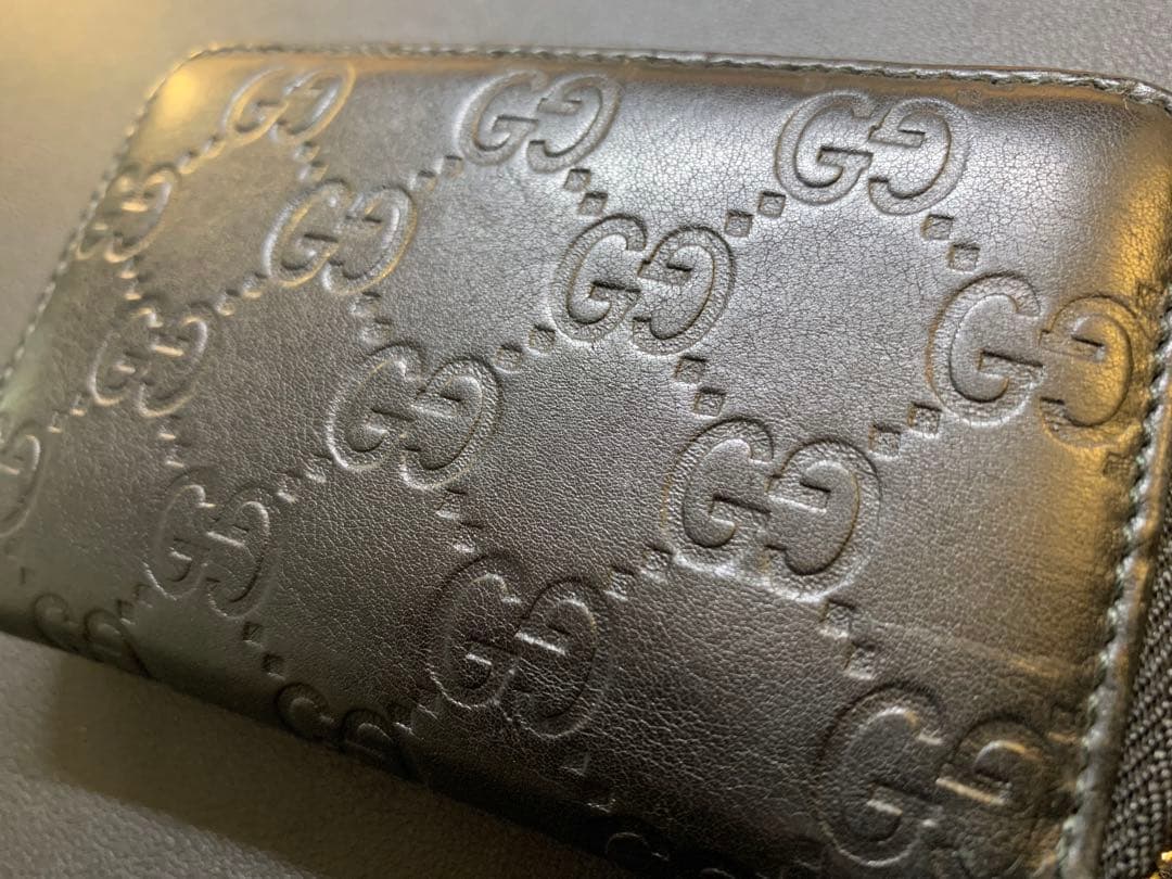 GUCCI グッチ 255452グッチシマ ケース 財布 パース