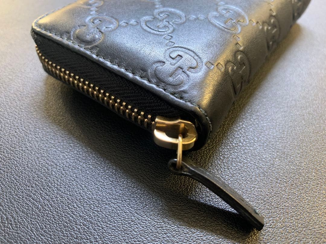 GUCCI グッチ 255452グッチシマ ケース 財布 パース