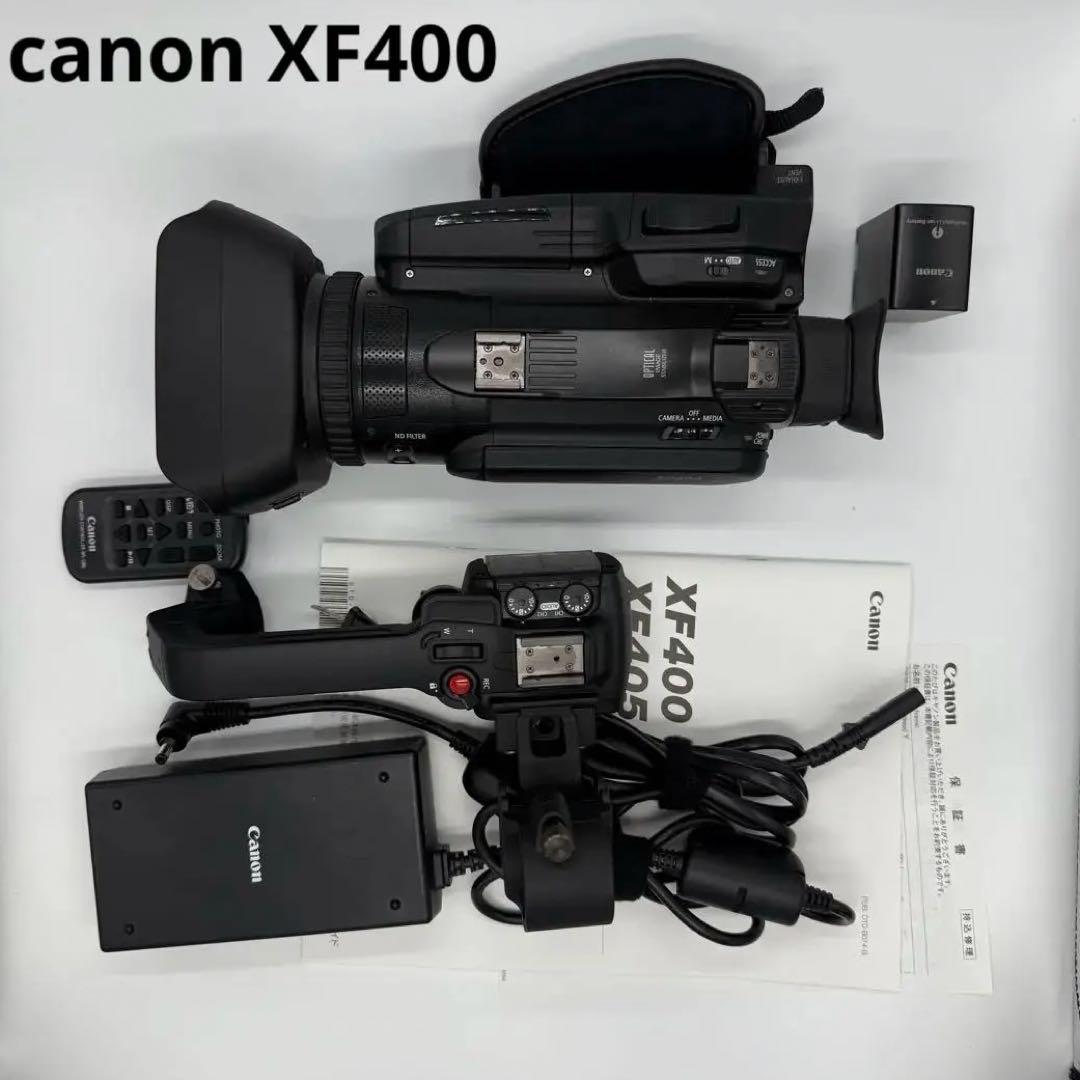 Canon XF400 4k60P業務用ビデオカメラ本体