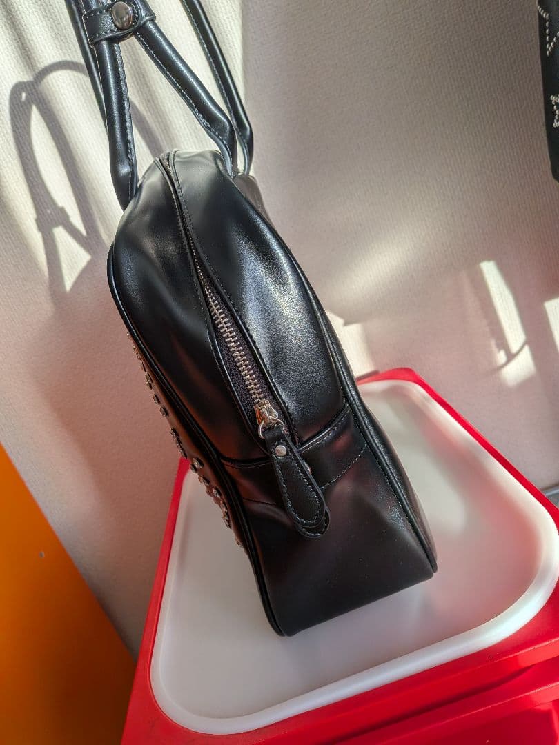 HEY!MrsROSE ボストンバッグ ブラック Casselini