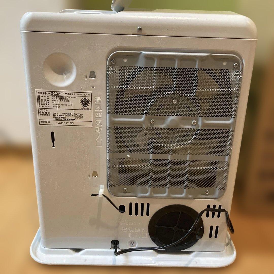 CORONA FH-GC3221Y-WM 石油ファンヒーター マットホワイト