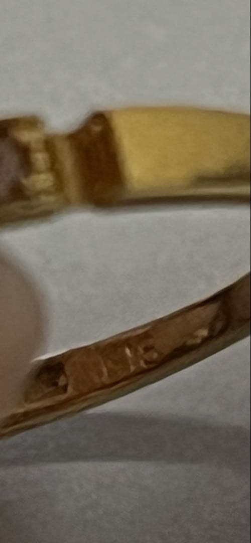 k18ダイヤモンドリングYG11号