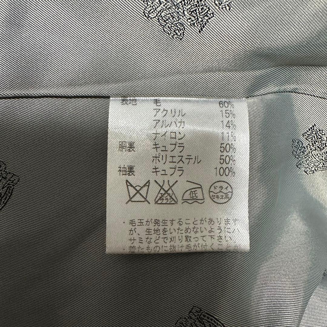 【超人気◎】Aquascutum　ダブルチェスターコート　アルパカ混　美品◎