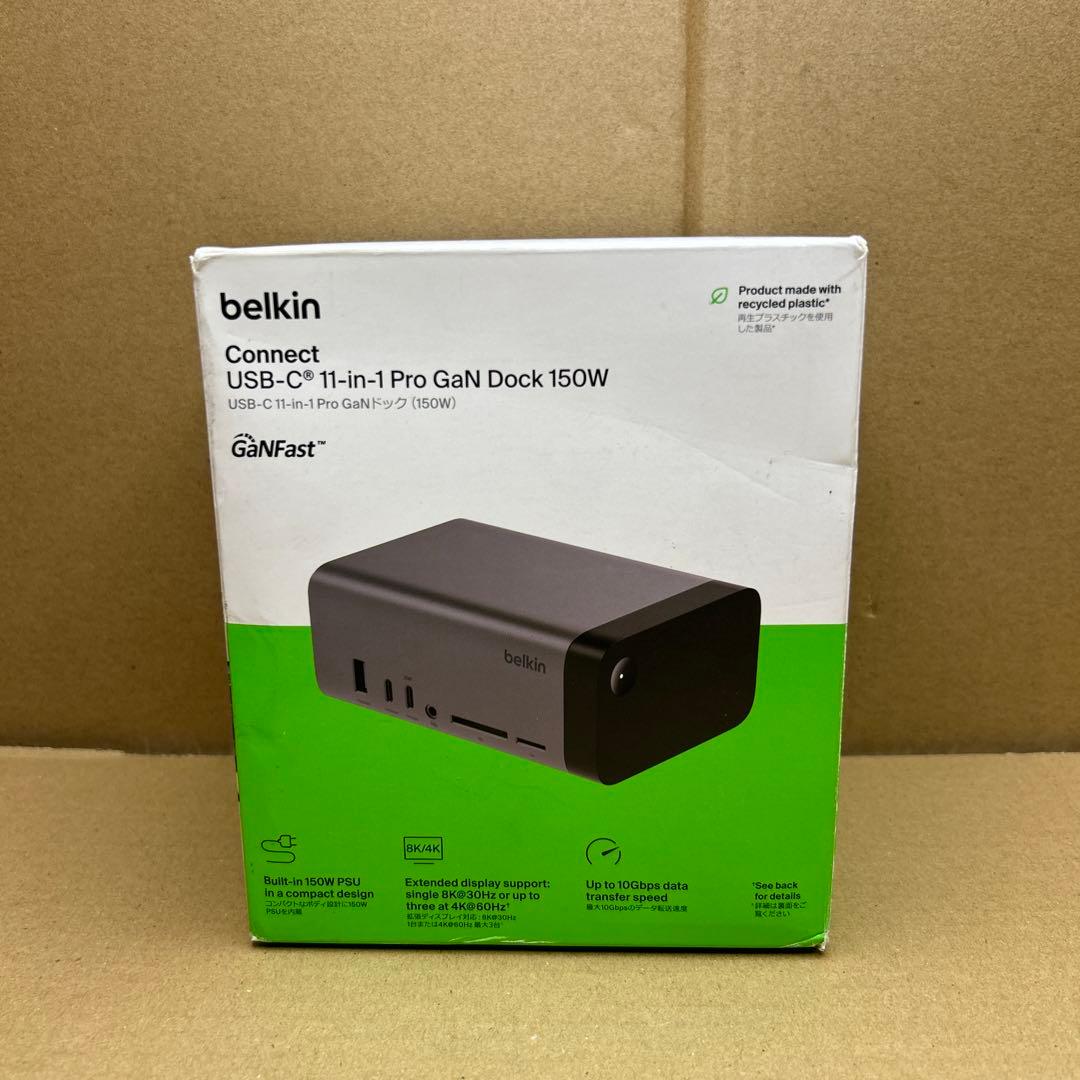 PCケーブル・コネクタ belkin USB-C 11-in-1 pro GaN Dock 150W