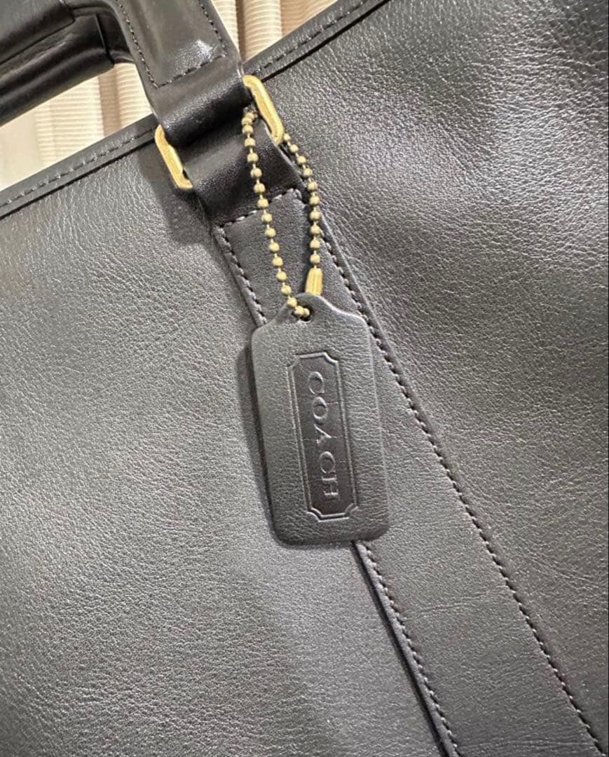 COACH オールドコーチ レザーブリーフケース A4メンズ
