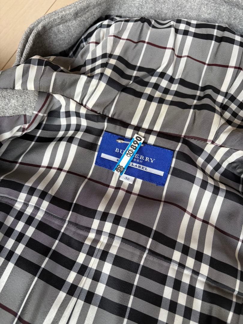 ブルーレーベルグレーコート38サイズ