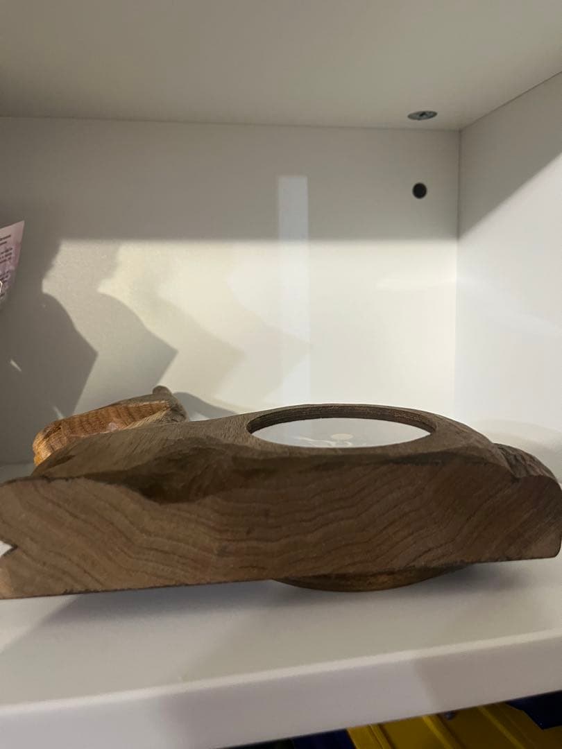 kiyata キヤタ　ロバ　置き時計　木製馬型置時計