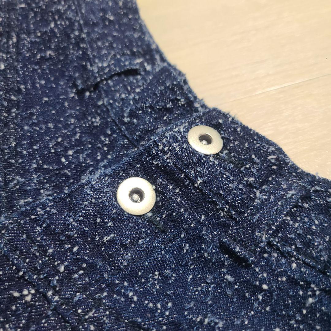 アメリ MEDI SCRATCH OVAL WIDE DENIM ワイドデニム