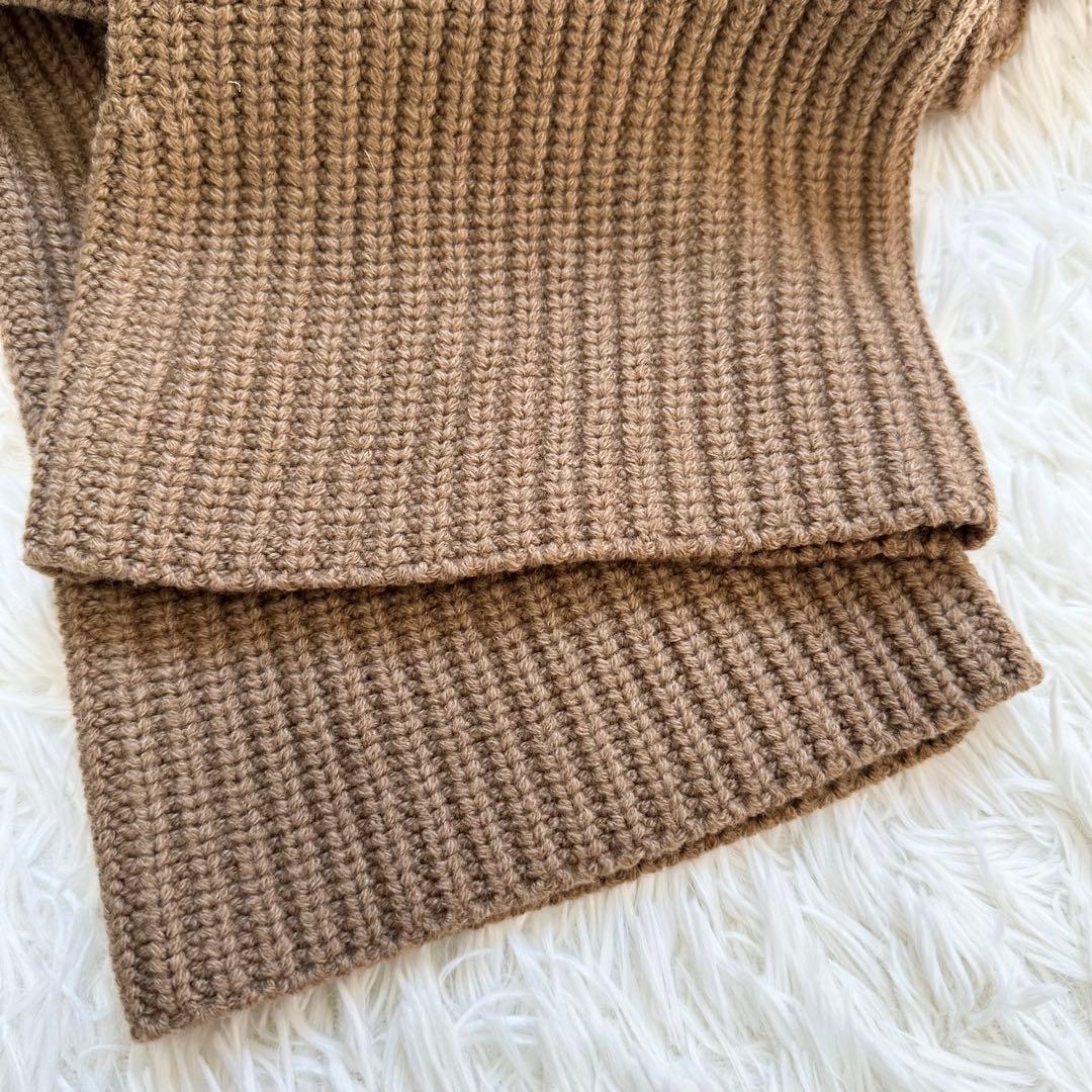 美品 アパルトモン ドゥーズィエムクラス ボートネック アゼニット カシミヤ