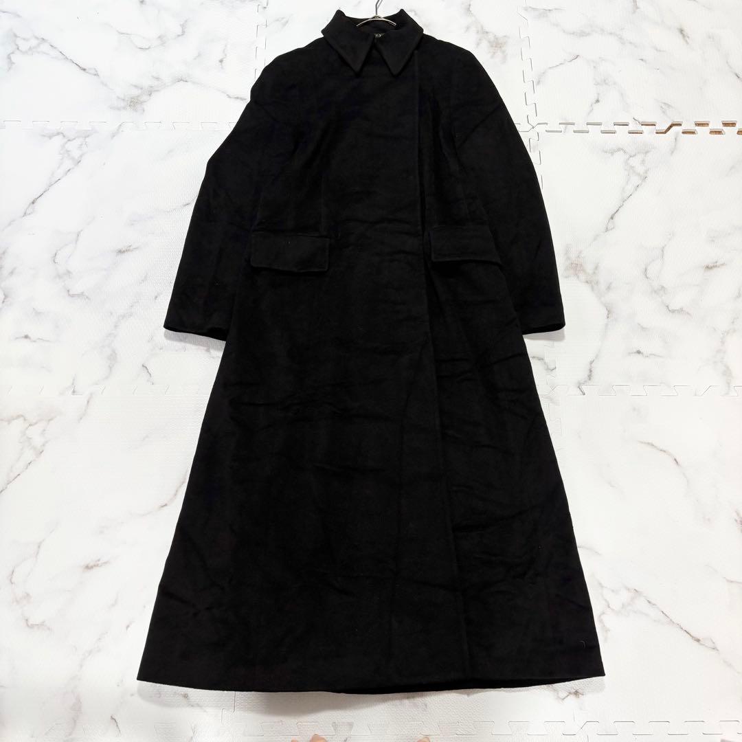 ✨大人気✨セオリー　超ロングコート　黒L