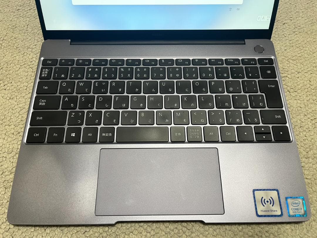 Windowsノート本体 HUAWEI MATEBOOK 13 [CORE-i7/8G/512G]