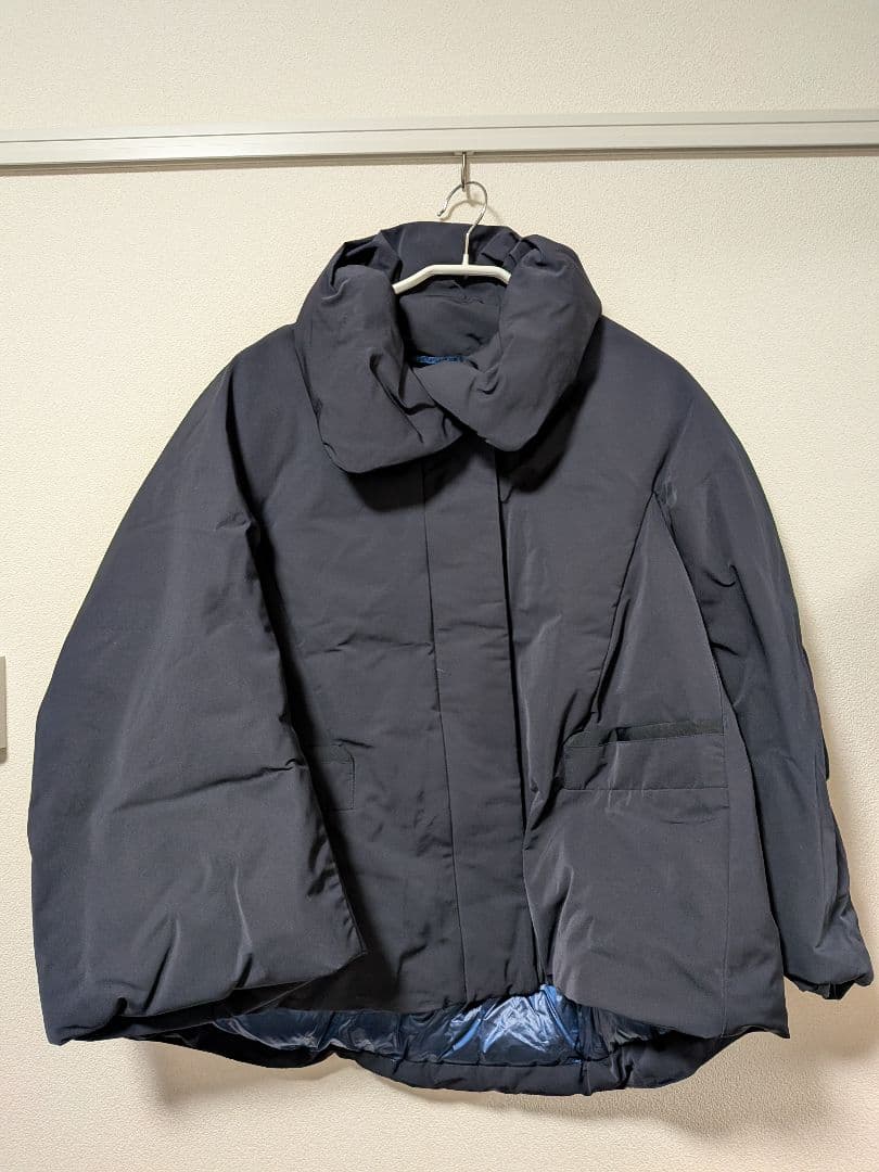 UNIQLO+J ハイブリッドダウンジャケット ジルサンダー ネイビーL