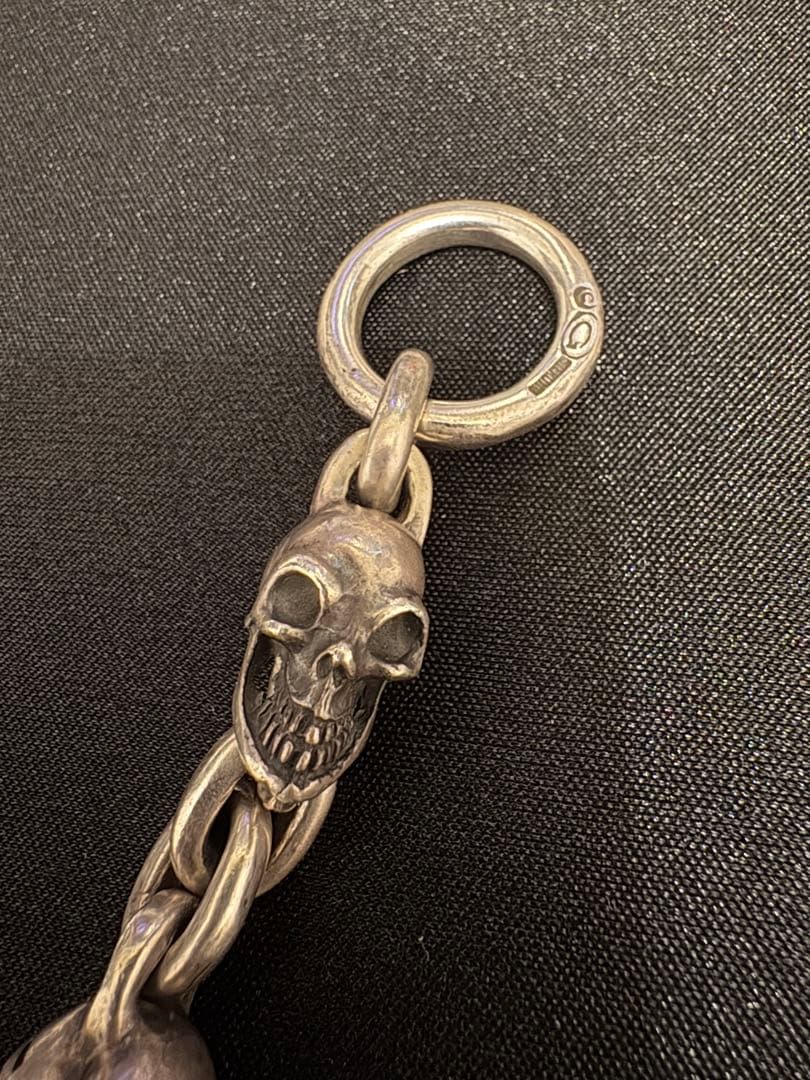 5スカルブレスレット　ガボールガボラトリータイプ