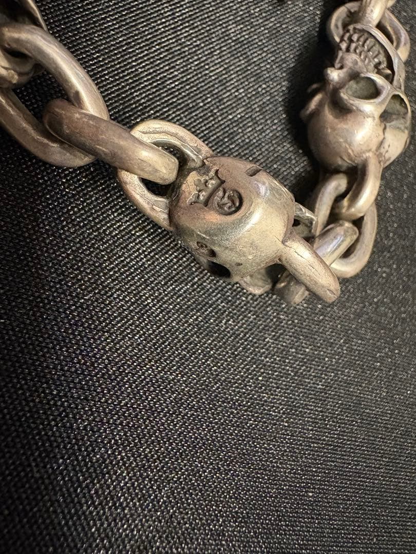 5スカルブレスレット　ガボールガボラトリータイプ