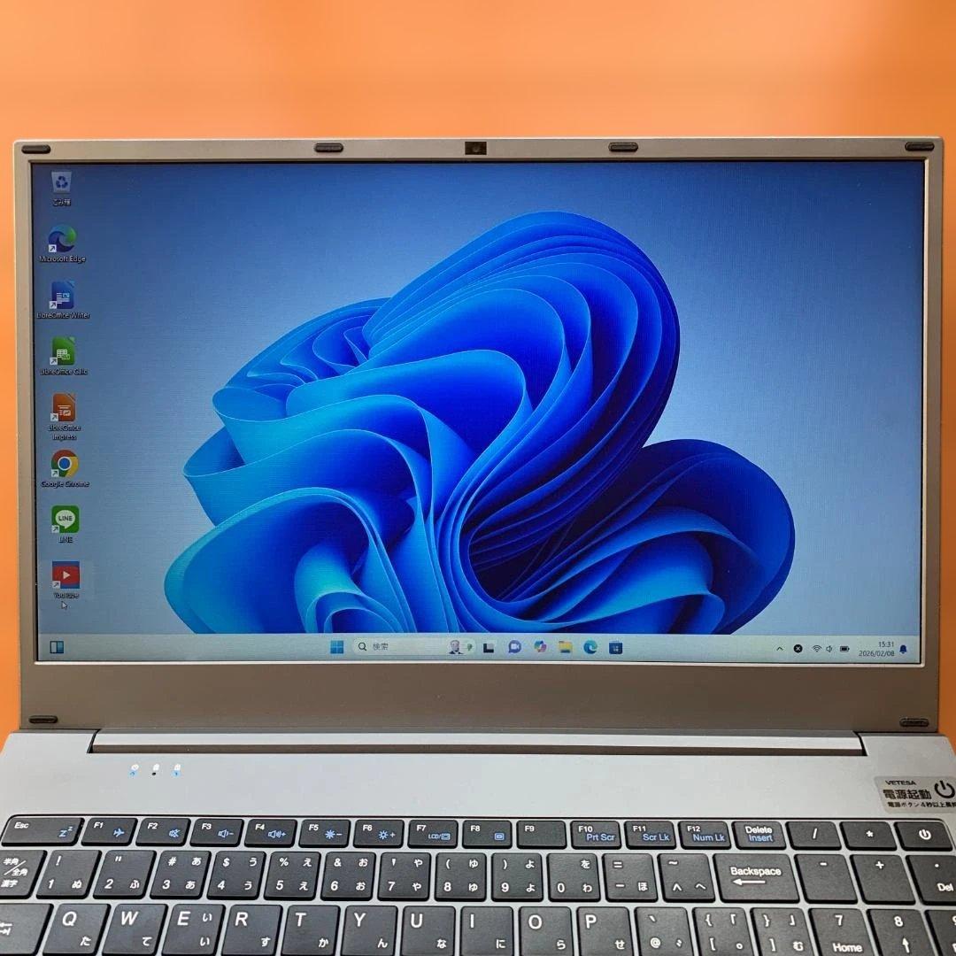 【極美品】保護フィルム付✨Win11Pro✨8GB✨SSD 256GB